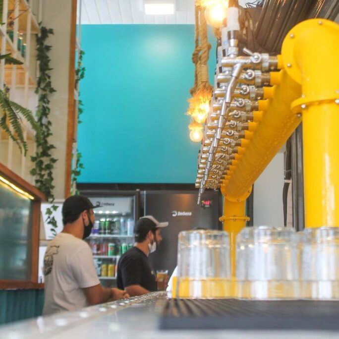 Projeto de chopperia e bar