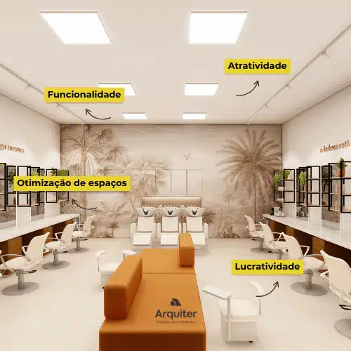 Lista com o que faz um arquiteto comercial