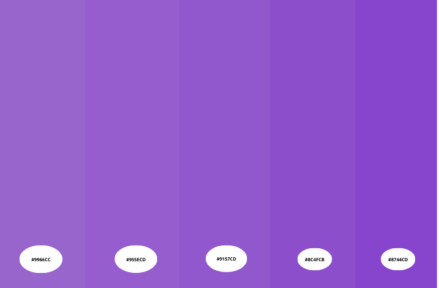 Color Rocho Paleta de cores Roxo: +35 opções para decorações de lojas | ARQUITER