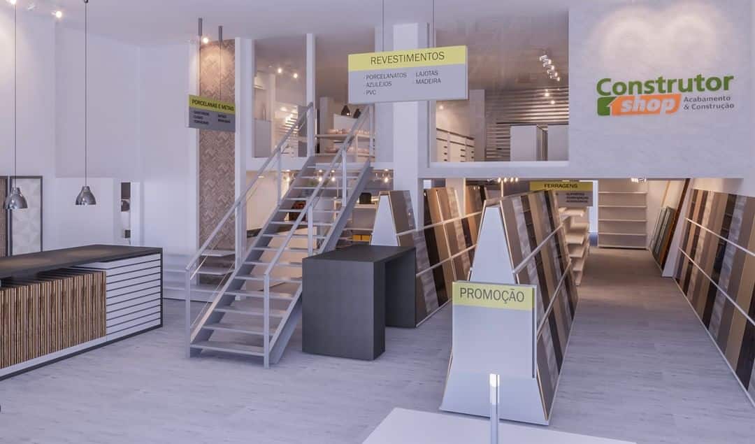 design de interiores comercial