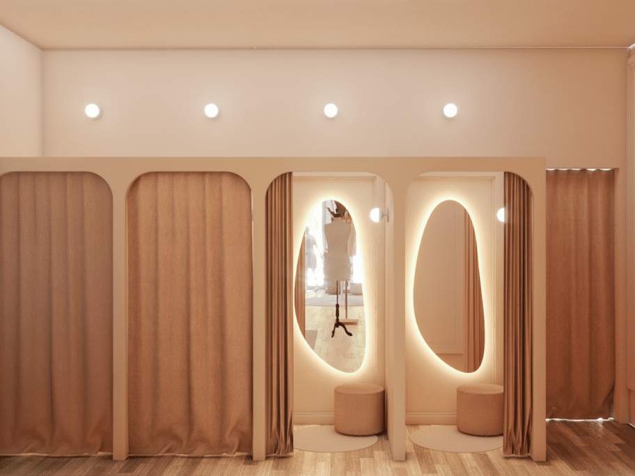 como aplicar o design de interiores comercial