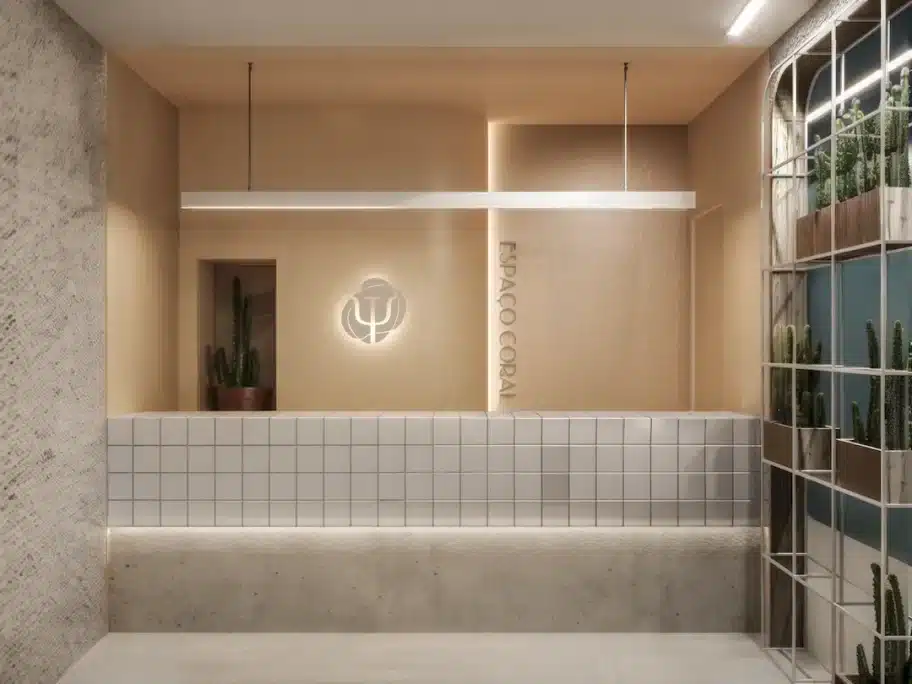 projeto de sala de estética pequena