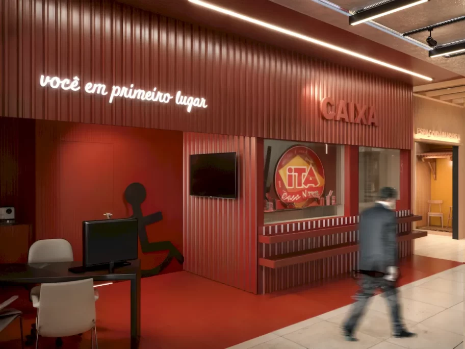 mobiliário para loja de material de construção