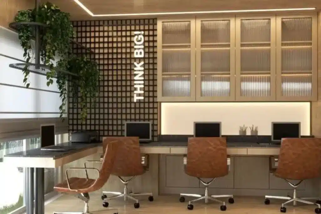 projeto de design de interiores escritório de advocacia SP