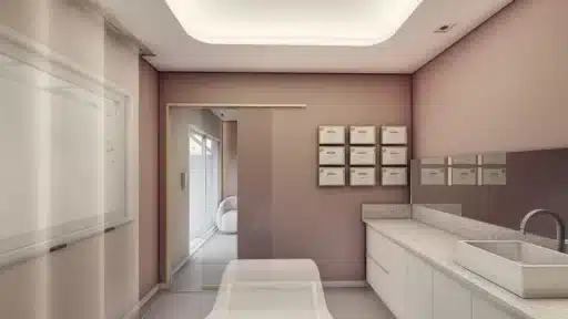 projeto de clínica com isolamento acústico