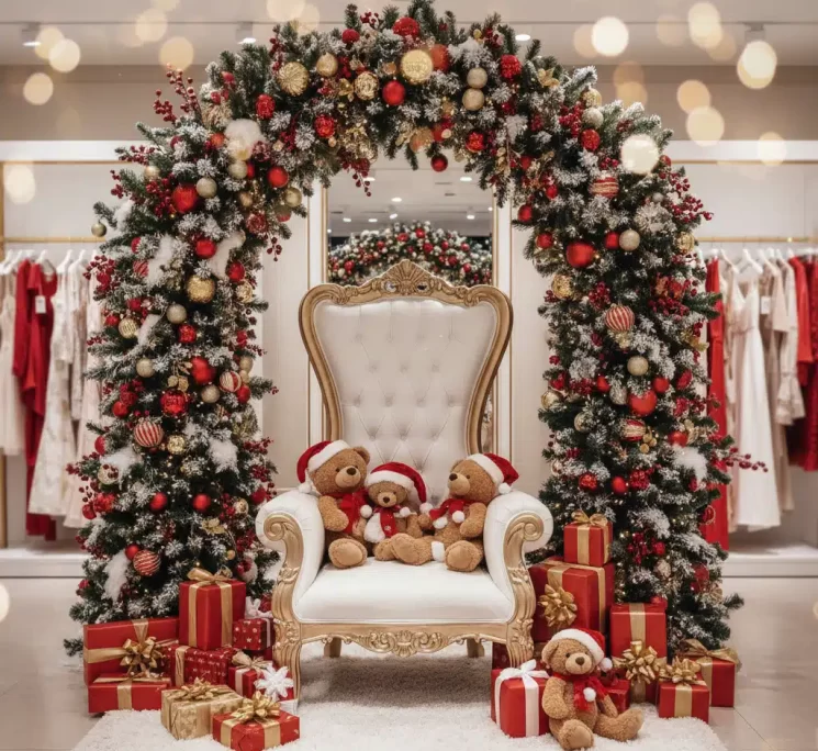 Modelo de espaço instagramável para lojas