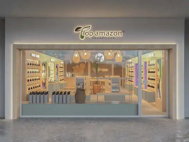 Orçamento fachada de loja Orçamento de projeto de fachada para lojas