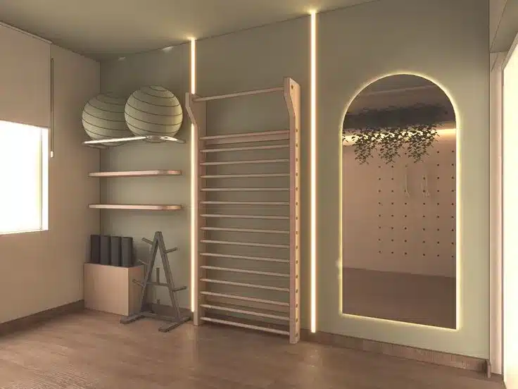 modelo de consultório de fisioterapia 3D qual a diferença entre uma clínica e um consultório de fisioterapia