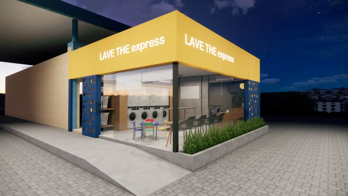 fachada de lavanderia projeto de arquitetura para fachada de lavanderia