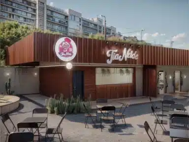 projeto de fachada de pizzaria