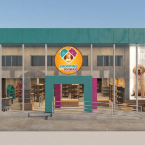 fachada de petshop