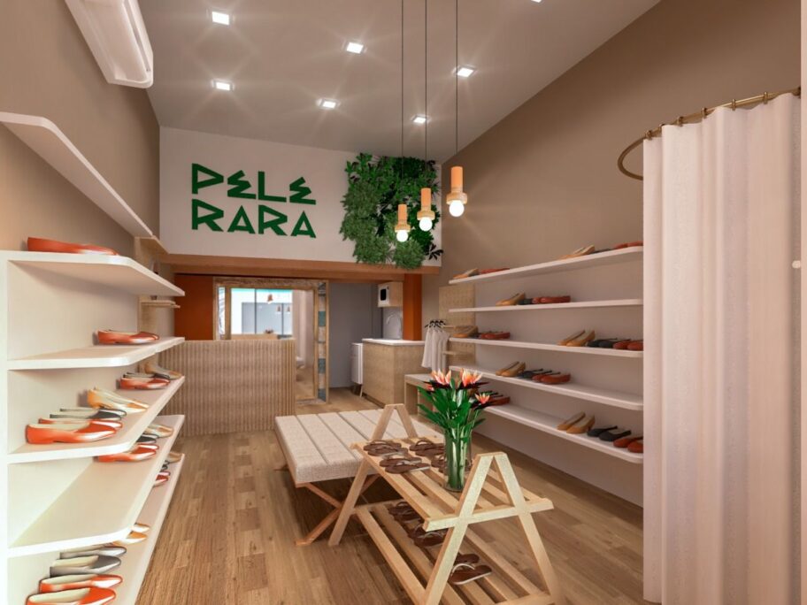 projeto para loja de calçados layout e projeto loja de calçados