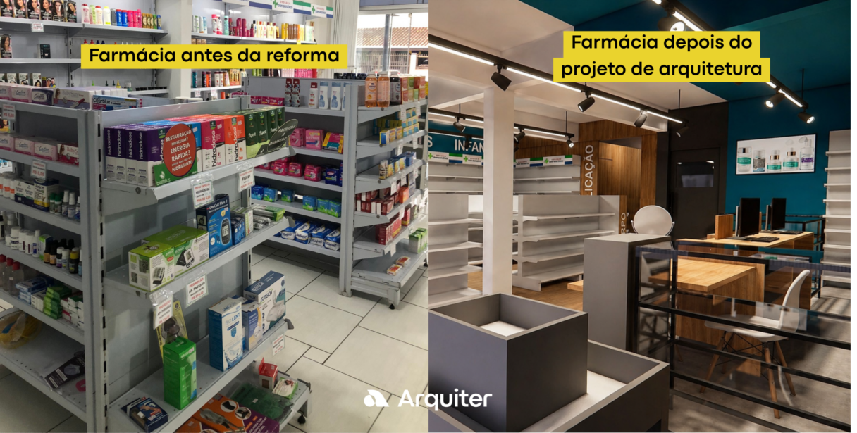 reforma comercial para farmácias projeto de reforma comercial