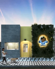 reforma de pet shop a partir da fachada